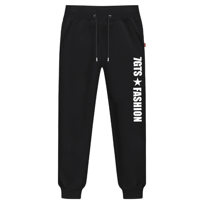 青少年学生冬季加绒加厚运动裤