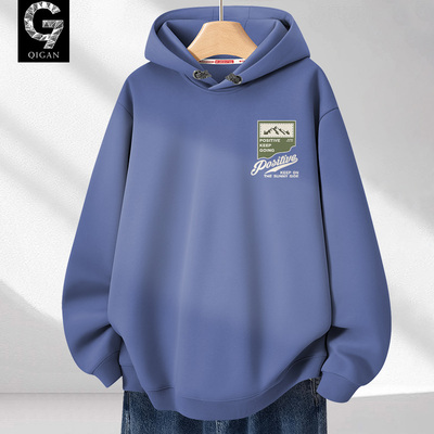 卫衣男款秋季美式连帽外套秋装