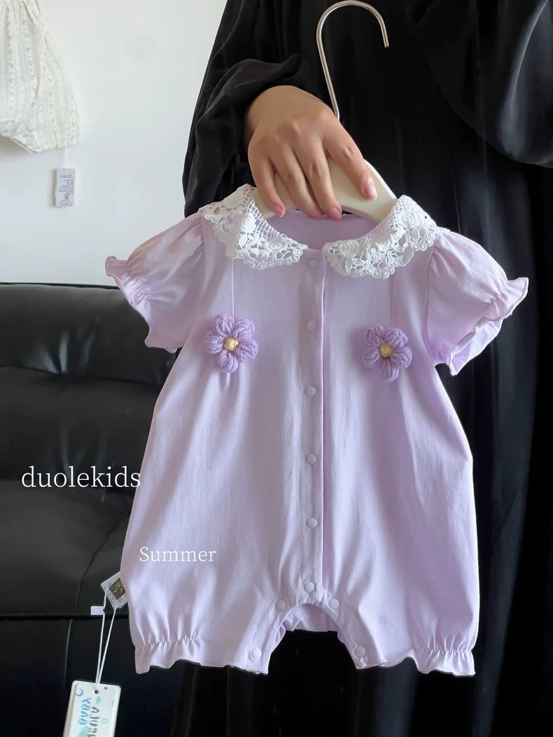 婴儿衣服夏季薄款婴幼儿超萌可爱连身衣/爬服/哈衣