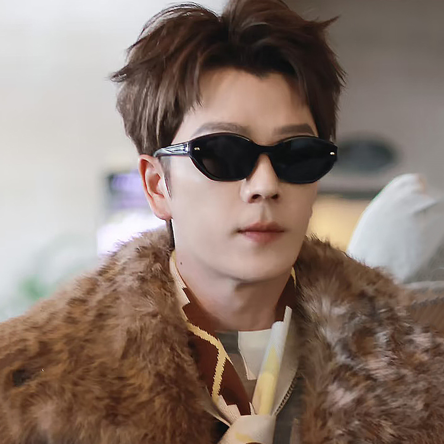 王栎鑫同款墨镜男款痞帅复古猫眼个性小框防紫外线太阳眼镜女大脸,ZIPPO/瑞士军刀/眼镜,太阳眼镜,淘宝优惠券,粉丝福利购,淘宝优惠卷