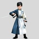 战国袍男童汉服春秋武侠将军锦衣卫男女古装 演出服儿童国学服夏季