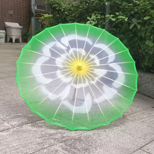 舞蹈伞茉莉花开茉莉情怀古典傣族清明雨上雨涧春行图舞蹈晚同款 伞