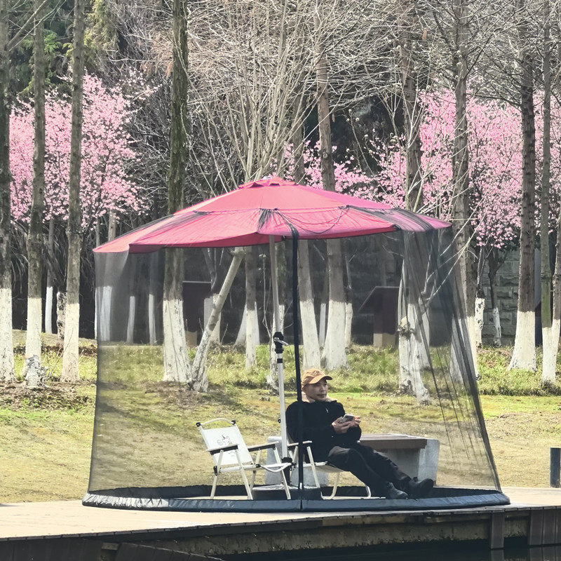 挂试防蚊虫网罩蚊帐户外
