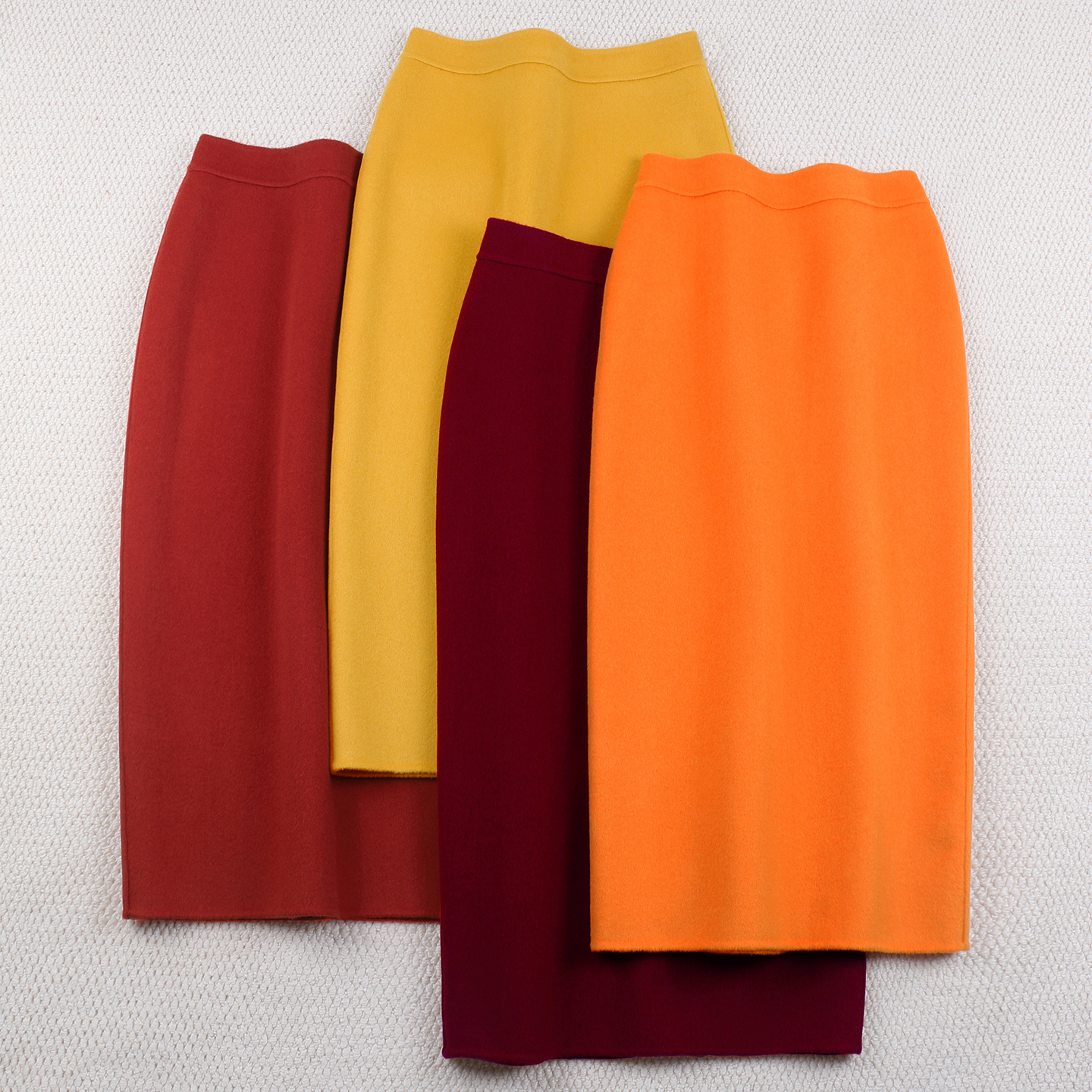 品质好货真羊毛呢修身保暖长裙