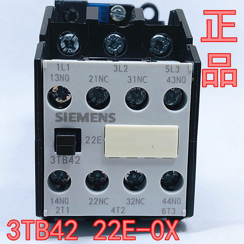 西门子3TB42 22E交流接触器 3TB4222-0XM0 电流16A 220V110v24v