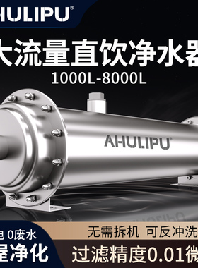 全屋净水器0.01微米过滤井水过滤