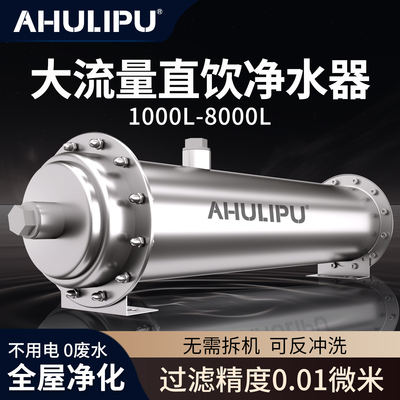 全屋净水器0.01微米过滤井水过滤