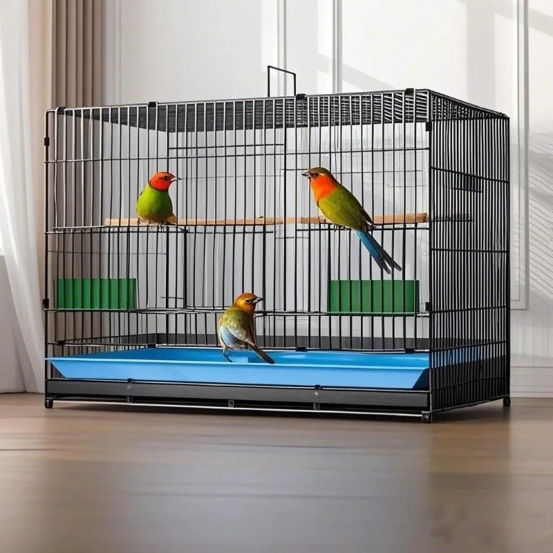 鸟笼鹦鹉笼折叠专用大号带厕所新升级八哥画眉绣眼金属家用鸟笼子,宠物/宠物食品及用品,鸟笼,淘宝优惠券,粉丝福利购,淘宝优惠卷