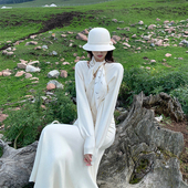 清仓商品不退不换 半糖可颂 软糯V领纸片人针织开衫 套装 半身裙