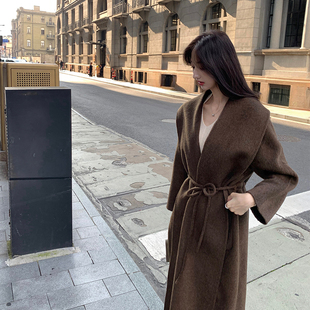 【清仓商品不退不换】苏黎世的冬/气质牦牛绒外套高级感双面呢