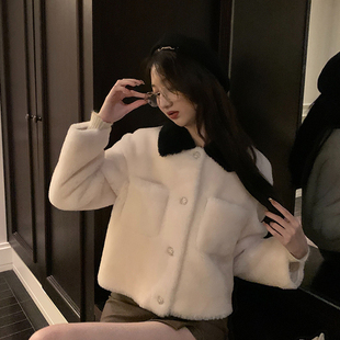 剁椒sweetmoon【12.8 10:00AM】暖冬恋歌/小香皮毛一体羊羔毛外套