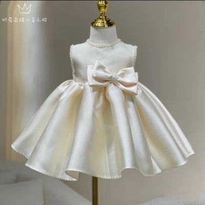 新品香槟色公主裙重工珠宝礼服