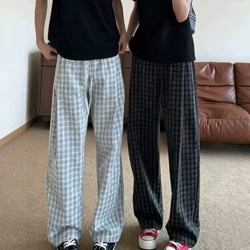 格子拼接假两件卫衣套装女2025新款秋冬季加绒小个子学院风两件套