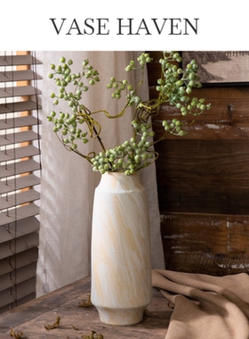 宋式美学新中式特别好看的水培花瓶景德镇轻奢高级氛围感插花器