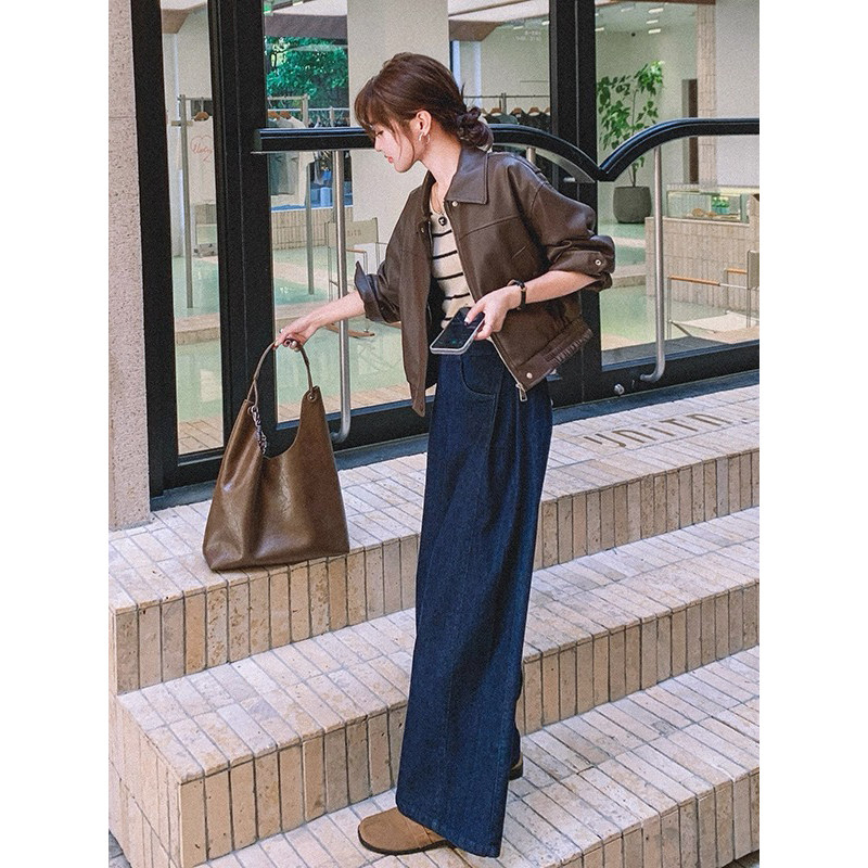 美拉德小个子高级感又a又飒夹克