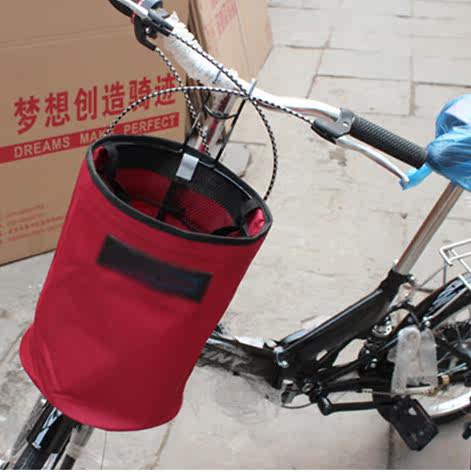 Panier pour vélo en toile - Ref 2258168 Image 1