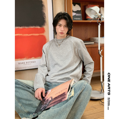 ONEARTS百搭宽松长袖T恤