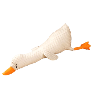 大白鹅抱枕新生婴儿排气安抚枕趴睡抱枕床上超软女孩睡觉生日礼物