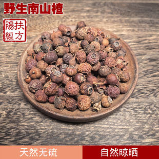 扶阳经方 野生南山楂中药材野山楂药用红果子无硫山楂豆小叶山楂