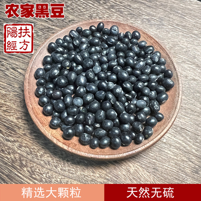 野生黑豆扶阳经方黑豆中药材绿芯