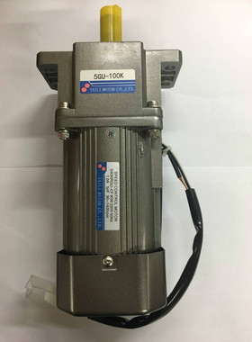 台力正品减速马达51K90RGU-CF/5GU100K 交流220V调速马达配调速器