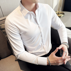 2025春装英伦风衬衫男长袖衬衣韩版修身款A207-CS21-特P30图片