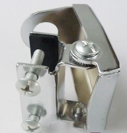 덤프 트럭 및 대형 트럭용 GK-408 비스테인레스 스틸 단순 철제 클립온 차량 라디오 인터콤 안테나 베이스