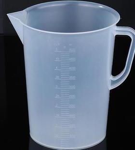塑料烧杯 PP量杯5000 ml 毫升加厚 量筒 量筒 容量瓶