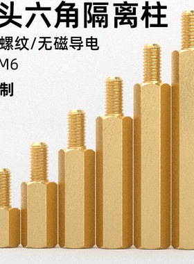 黄铜全尺寸主板六角铜柱