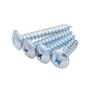 镀锌高强度大扁头自攻螺钉M3M4M5M6十字伞头自攻螺丝1122T