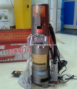 漳州长泰开门机220V链式卷门机新麒麟卷帘门机电动卷闸门电机