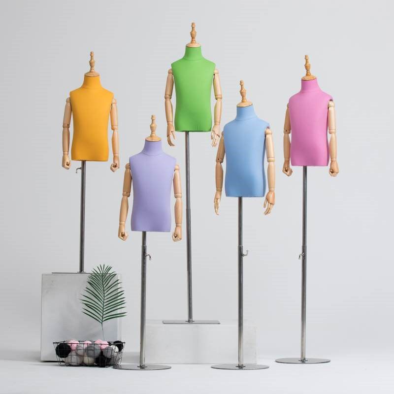 儿童模特道具童装服装店小孩拍摄衣架儿童半身彩色橱窗展示架童模|ruв категории коммерческий/офисная мебель, магазин одежды, мебели, манекен - от Buy2taobao.com для оказания профессиональной услуги покупки агента Taobao