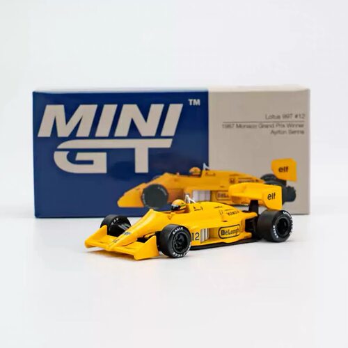 MINIGT 1:64 #1118#1088 Toleman TG184 #19 Ayrton Senna 车模