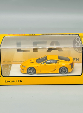 Focal Horizon 1/64 Lexus LFA 珍珠黄 开盖车模型 合金车模