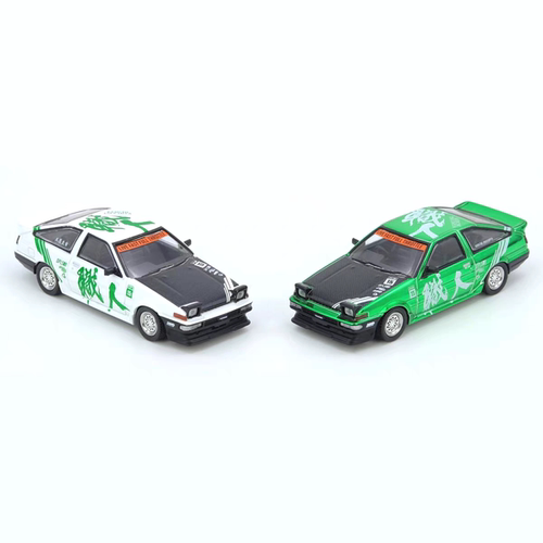 INNO 1/64 丰田TOYOTA SPRINTER TRUENO AE86限量版合金汽车模型