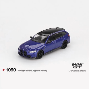 MINIGT 1/64 #1090宝马BMW M3 Touring Portimao金属蓝合金车模