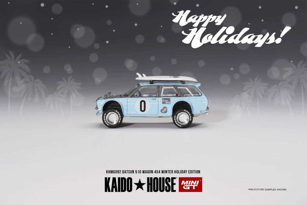 MINIGT+Kaido House尼桑GT-R R34前盖可开合金车模型摆件
