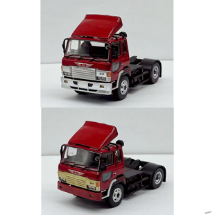DBGT 1:64 日野大鹰拖车拖头港式 金牙 银牙 合金汽车模型