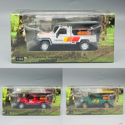 Autobots 1:64 丰田 陆巡 Land Cruiser LC79 皮卡 合金车模