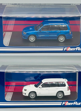 Fiberrun 1:64 斯巴鲁 森林人SG9 合金汽车模型礼品摆件