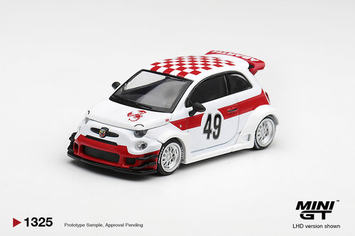 MINIGT 1:64 #1325 阿巴斯595 LB-WORKS x Abas 合金汽车模型