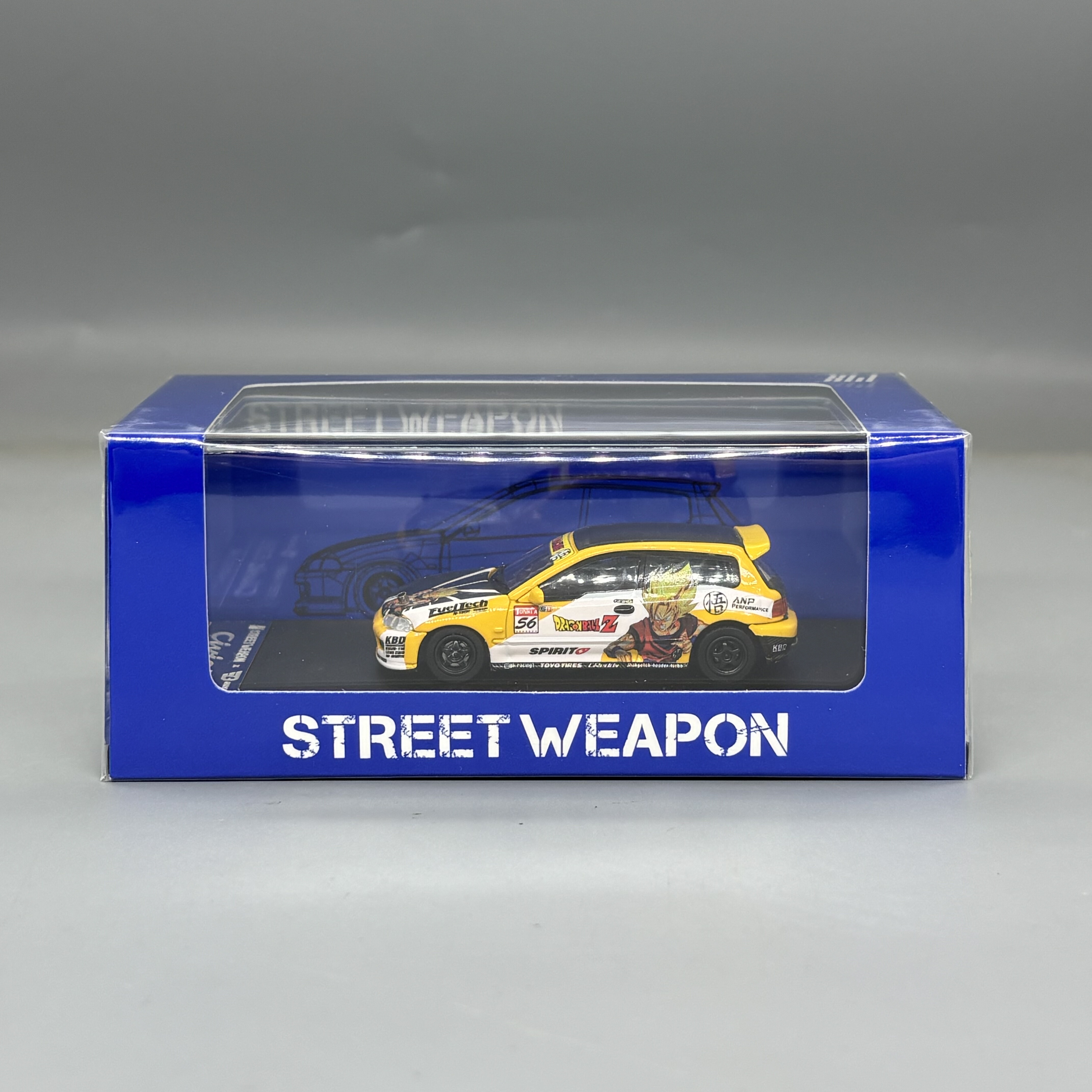 SW 1:64 本田 HONDA EG6 S2000 SPOON SPORT 合金车模 SH