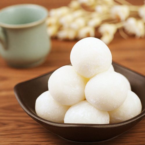 加利奶黄抹茶豆乳馅料白玉丸子