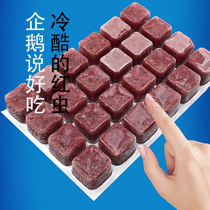 活红虫血虫冻赤虫 冻 包邮鱼食台钓饵