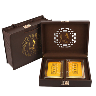 新款通用名贵礼品包装盒一斤装西洋参海参天麻三七塑料盒皮盒礼盒