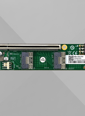 全新独立显卡 外接 扩展 外延 PCIe 4.0 16x 转SlimSAS 8654底板