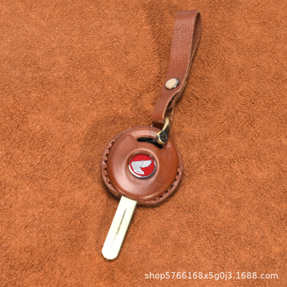 适用于泰产本田monkey125 CT125 Dax125 钥匙套手工真皮钥匙包