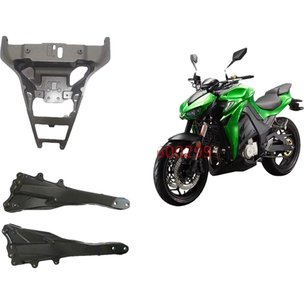 嘉爵N19摩托车铝支架Z1000铝衣架宝雕400后连接板诺马跑车配件