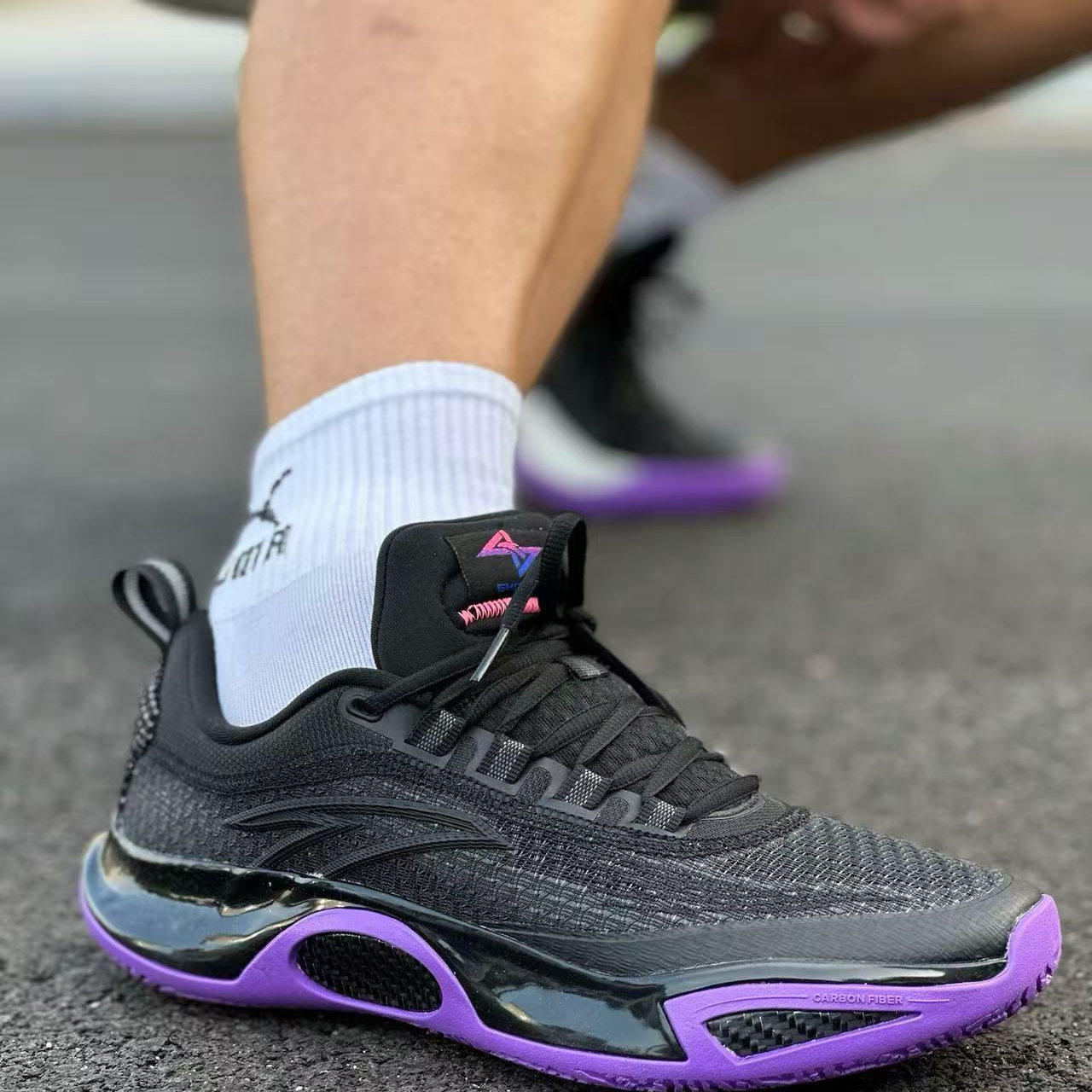 安踏锋芒2男子低帮篮球鞋