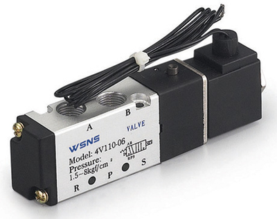 浙江山耐斯电磁阀4V110-06 厂家直销AC220V DC24V